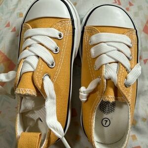 Toddler Little Kid Cushioned Canvas Shoes Slip On Sneakers Soft And Durable -7